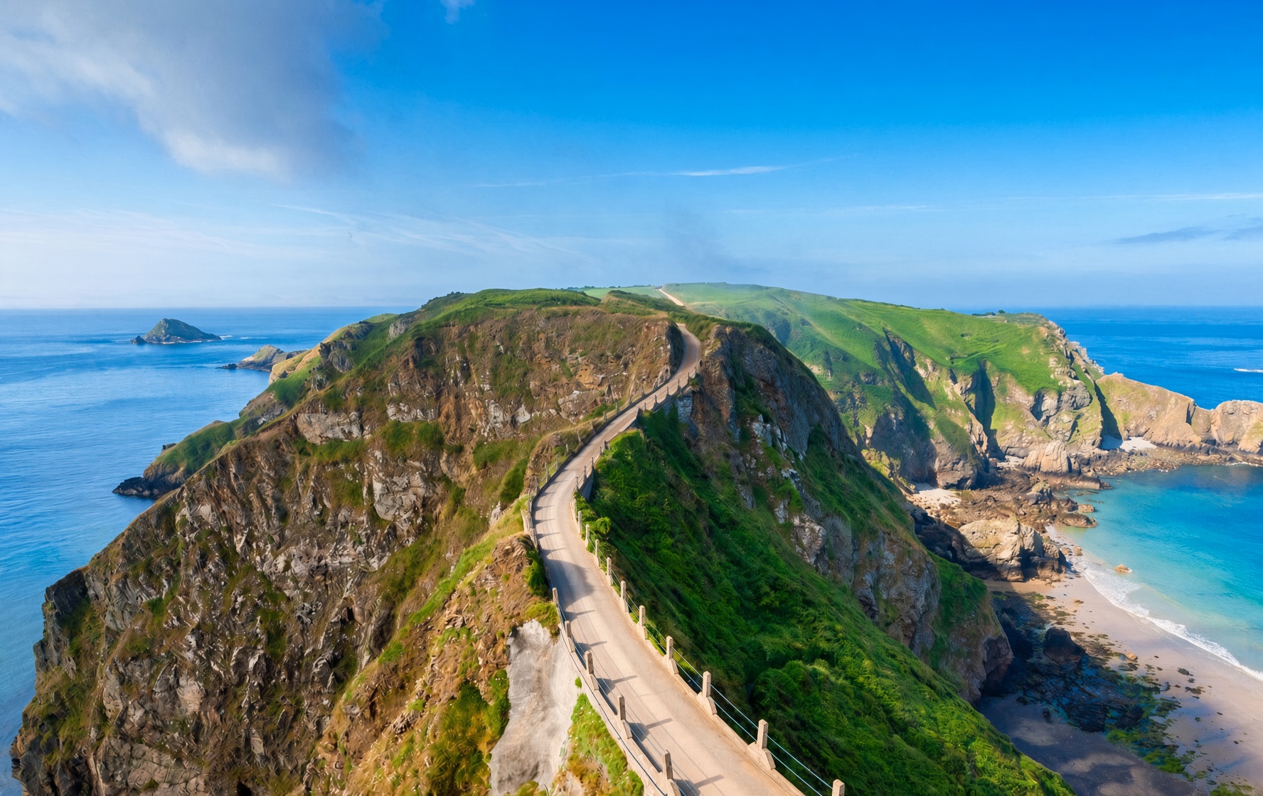 Sark coastal view