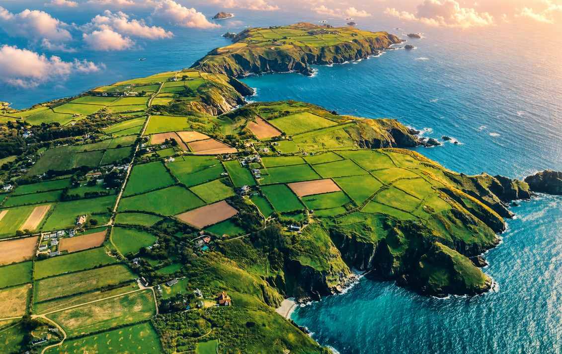 Sark coastal landscape